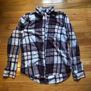Purple Plaid Flannel